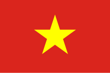 Bandera de Vietnam del Norte