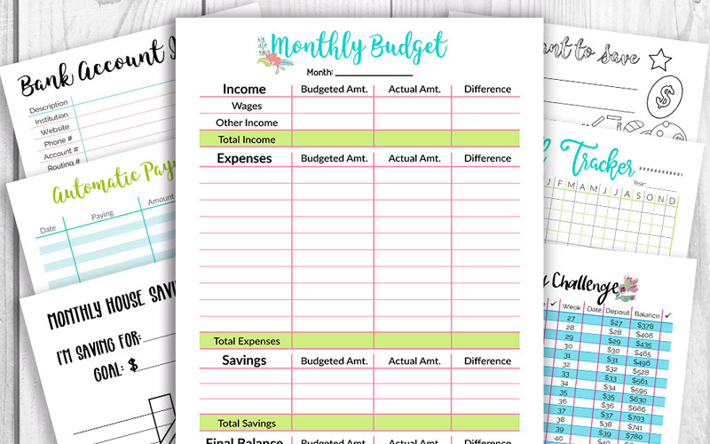 The Big Money Saving Bundle- Printables + An Ebook