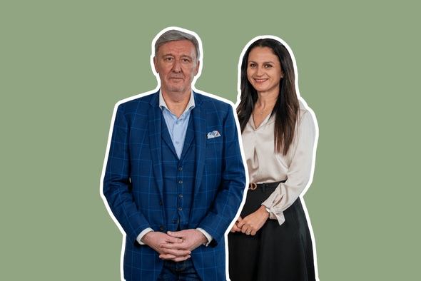 Emanuela Sardi, Alternatives Clients & Markets Co-Leader for Real Estate at PwC Luxembourg, and John Ravoisin, Clients & Market Real Estate Leader at PwC Luxembourg Credit: Paperjam