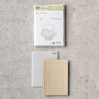 Blossoming Basket Clear-Mount Bundle 147505s