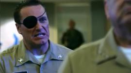 The movie's token stroke victim.