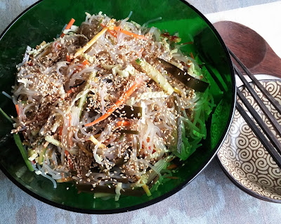 Korean Sweet Potato Noodle Salad