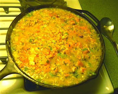 Ham Squash and Leek Orzotto Ham Squash and Leek Orzotto