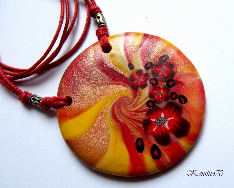 polymer clay, biżuteria z modeliny polymer clay, biżuteria z modeliny