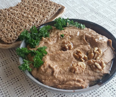 Carrot, Red Lentil & Walnut Hummus Carrot, Red Lentil & Walnut Hummus