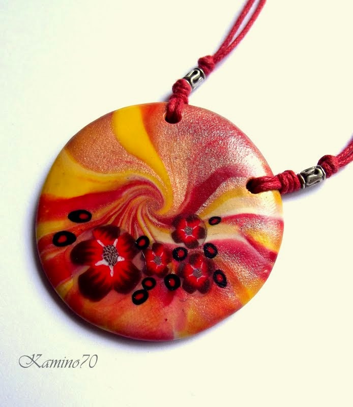 polymer clay, biżuteria z modeliny polymer clay, biżuteria z modeliny