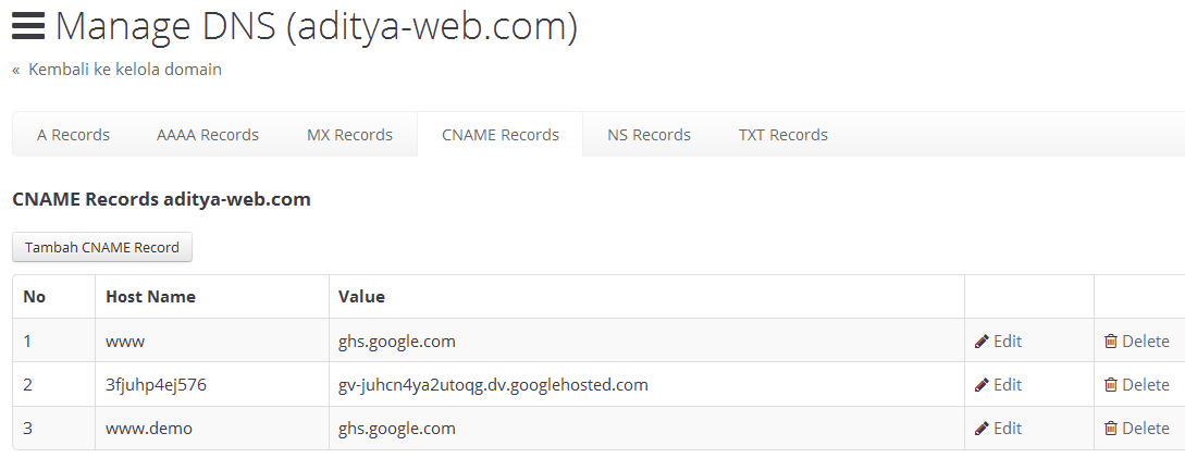 Tutorial Cara Membuat Subdomain di Blogger Tutorial Cara Membuat Subdomain di Blogger