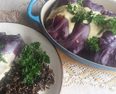 Duck Red Cabbage Rolls Duck Red Cabbage Rolls