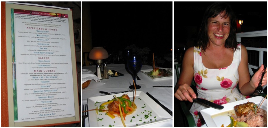 Abendessen im Sandals Ocho Rios, Jamaika Abendessen im Sandals Ocho Rios, Jamaika