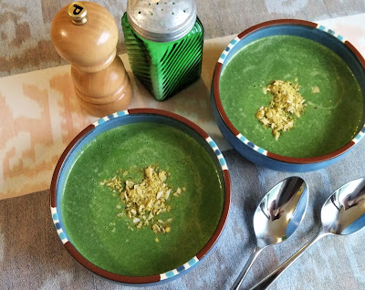 Spinach & Pistachio Soup Spinach & Pistachio Soup