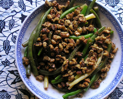 Marinated Beans with Spiced Walnuts Marinated Beans with Spiced Walnuts