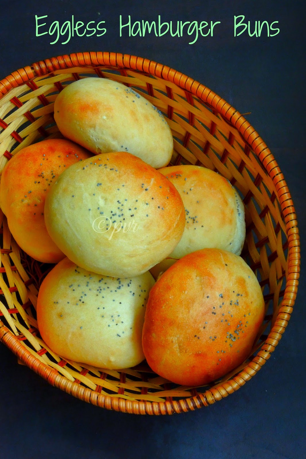 Eggless burger Buns Eggless Hamburger Buns, Hamburger buns without eggs, Homemade burger buns