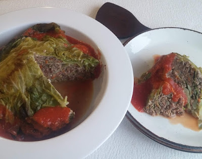 Almost Whole Stuffed Cabbage Almost Whole Stuffed Cabbage
