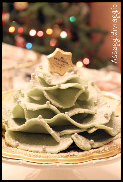 Alberello di cioccolato plastico