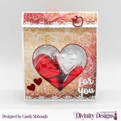 Candy Slabaugh creates a #ValentineFavor featuring #DivinityDesigns #ODBD #FestiveFavors3D