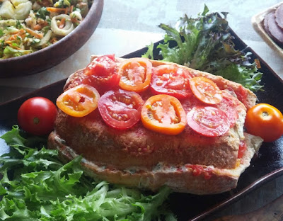 Tomato Summer Pudding Tomato Summer Pudding