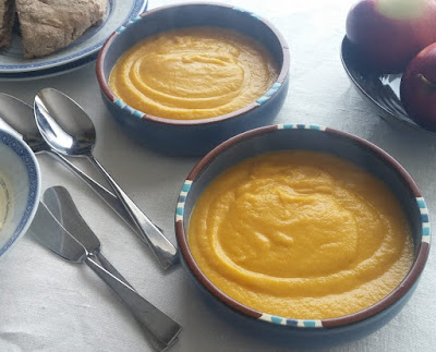 Rutabaga & Apple Soup