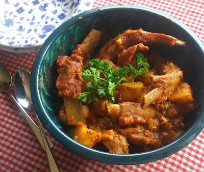 Spanish Stewed Pork Ribs with Potatoes Spanish Stewed Pork Ribs with Potatoes