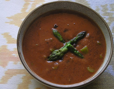 Black Bean Soup with Asparagus Black Bean Soup with Asparagus