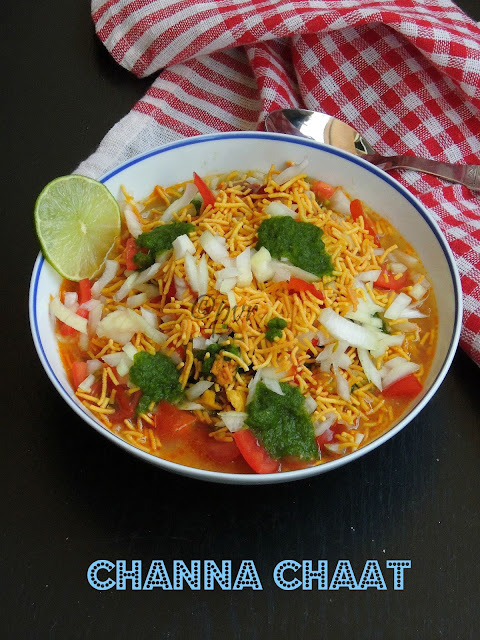 Channa chaat, chickpeas chaat,choley chaat Channa chaat, chickpeas chaat,choley chaat