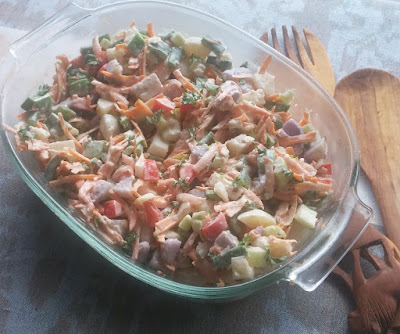 Confetti Potato Salad Confetti Potato Salad