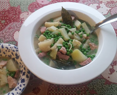 Ham & Kohlrabi Stew with Peas Ham & Kohlrabi Stew with Peas