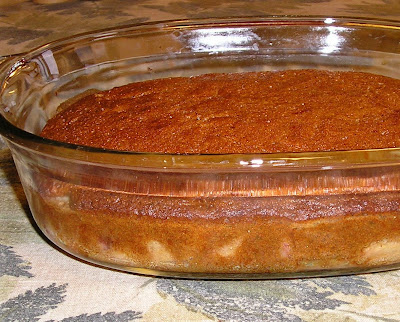 Gingerbread Pear Pudding