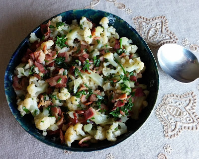 Cauliflower & Bacon Salad Cauliflower & Bacon Salad