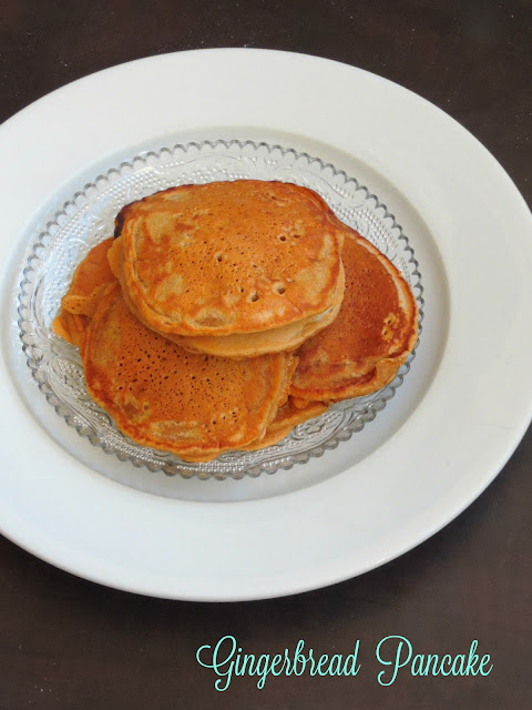 Eggless Gingerbread pancake Eggless Gingerbread pancake