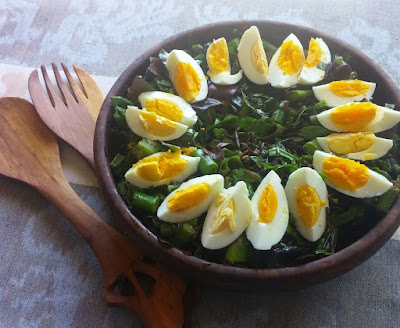 Asparagus, Egg, & Wild Rice Salad Asparagus, Egg, & Wild Rice Salad