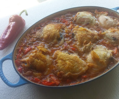 Mexican Style Chicken with Barley