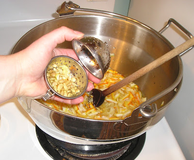 Making Marmalade - the seeds provide the pectin Making Marmalade - the seeds provide the pectin