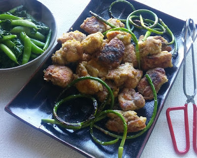 Green Garlic & Sesame Fried Chicken Green Garlic & Sesame Fried Chicken