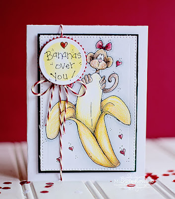 Adorable! Uses Whipper Snapper stamp and polychromo pencils! Created by Michele Kovack