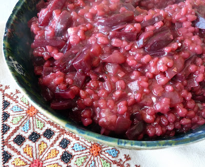 Beet Orzotto Beet Orzotto