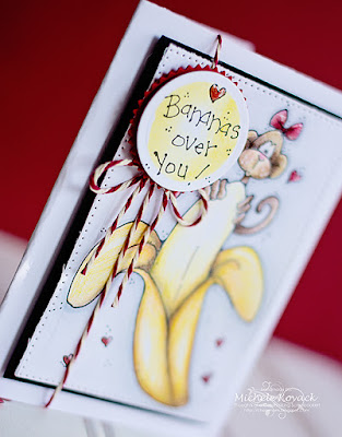 Adorable! Uses Whipper Snapper stamp and polychromo pencils! Created by Michele Kovack