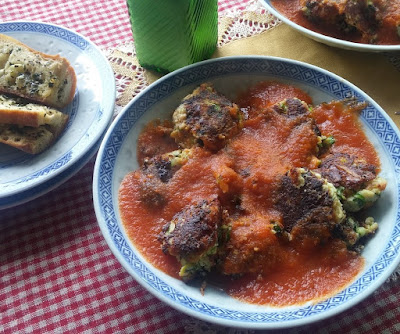 Italian Zucchini Meatballs; Polpette di Zucchine