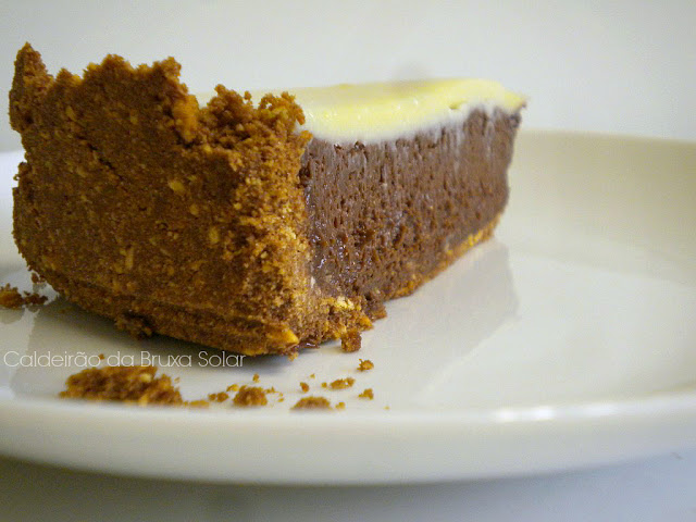 Caldeirão da Bruxa Solar Torta mousse de chocolate