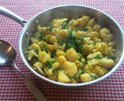 Gilded Cauliflower with Saffron Cauliflower with Saffron