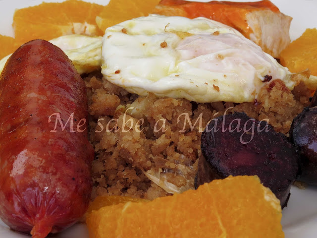 Huevos a lo bestia de Alfarnate Receta huevos a lo bestia Alfarnate