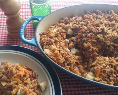 Baked Beef, Carrot & Potato Hash Baked Beef, Carrot & Potato Hash