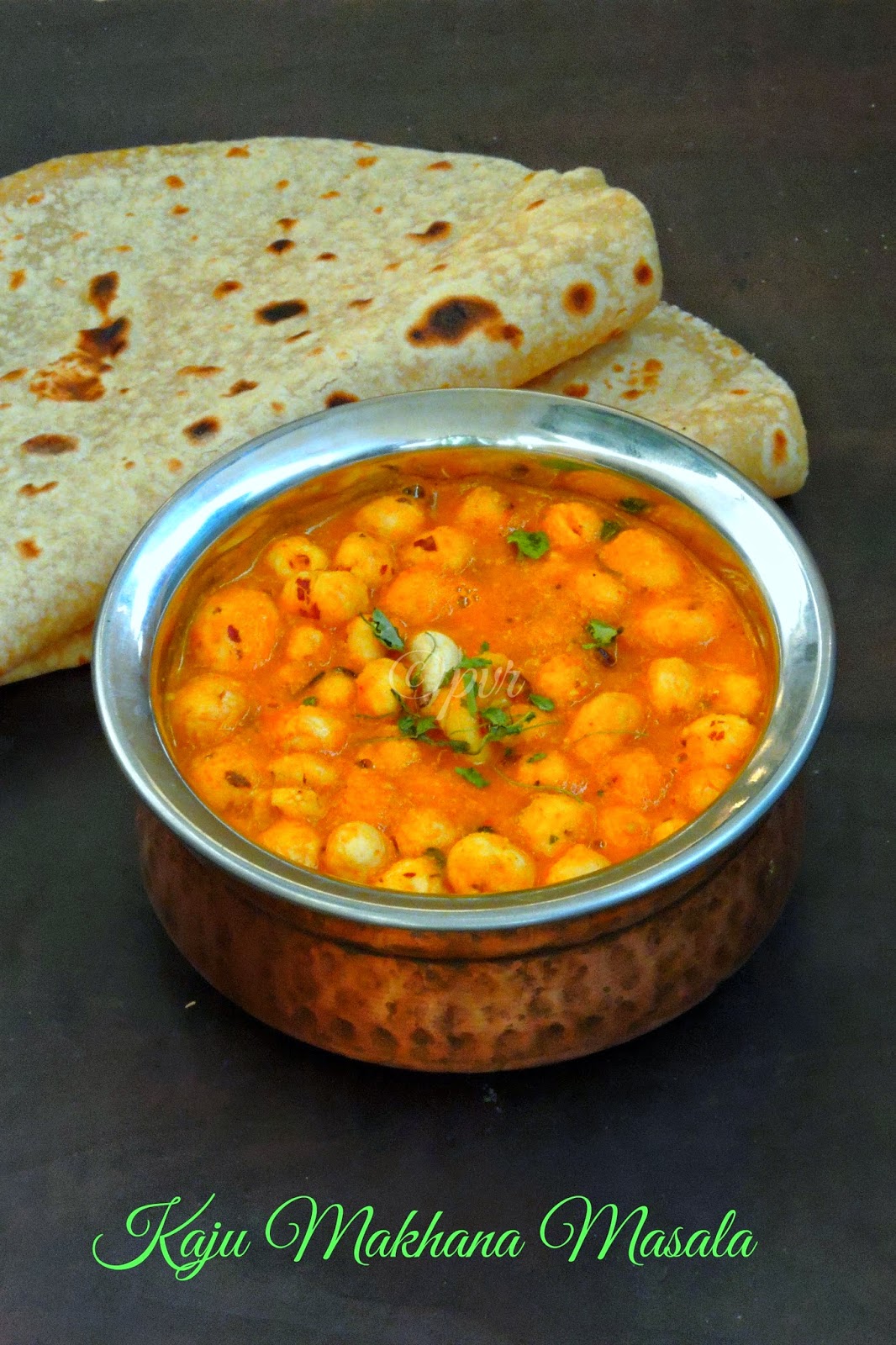 Kaju Makhana Masala Kaju makhana masala, cashew lotus seeds curry