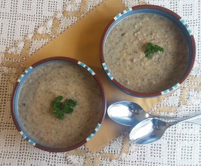 Celeriac & Mushroom Soup Celeriac & Mushroom Soup