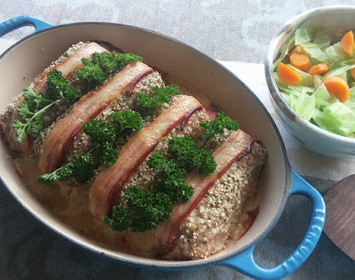 Danish Stuffed Leeks - Leeks in Sausage