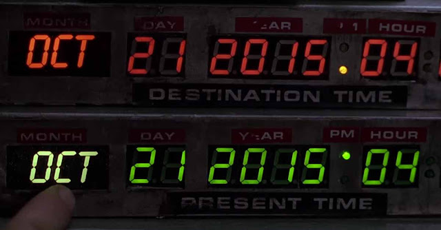 "Ritorno al futuro - Parte II": previsioni azzeccate? Indicatore della DeLorean fisso sul 21 ottobre 2015