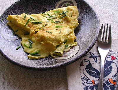 Indian Runner Duck Egg Omelet