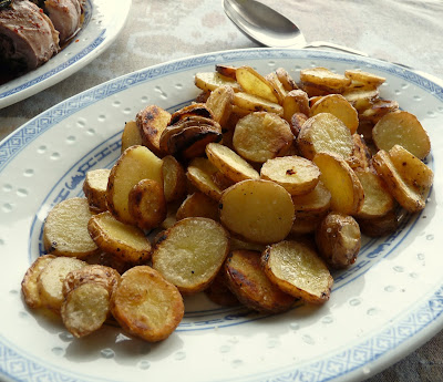 Pink Fir Apple Potatoes Fried in Duck Fat