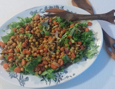 Roasted Chick Pea & Carrot Salad Roasted Chick Pea & Carrot Salad