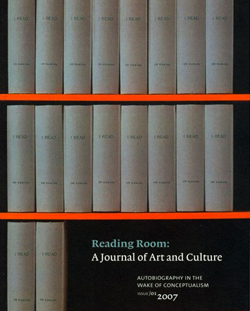 Issue 1: Autobiography in the wake of Conceptualism