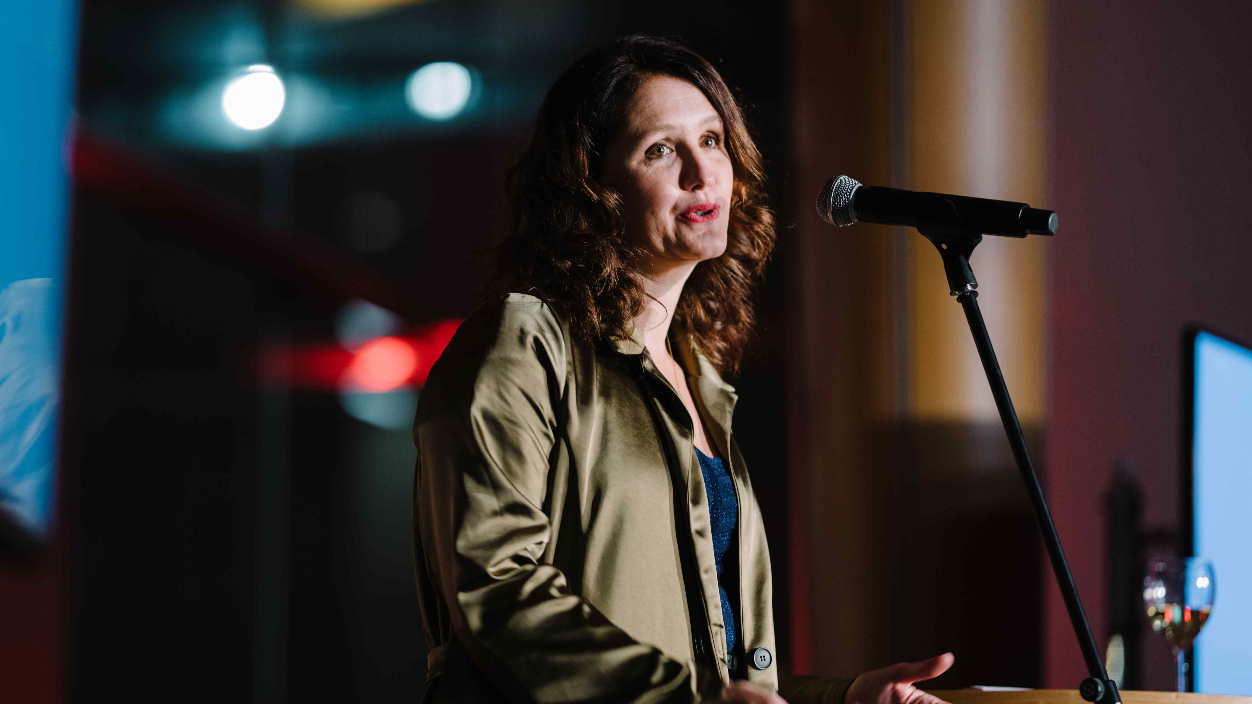 <p>Gallery Director, Kirsten Lacy.</p>